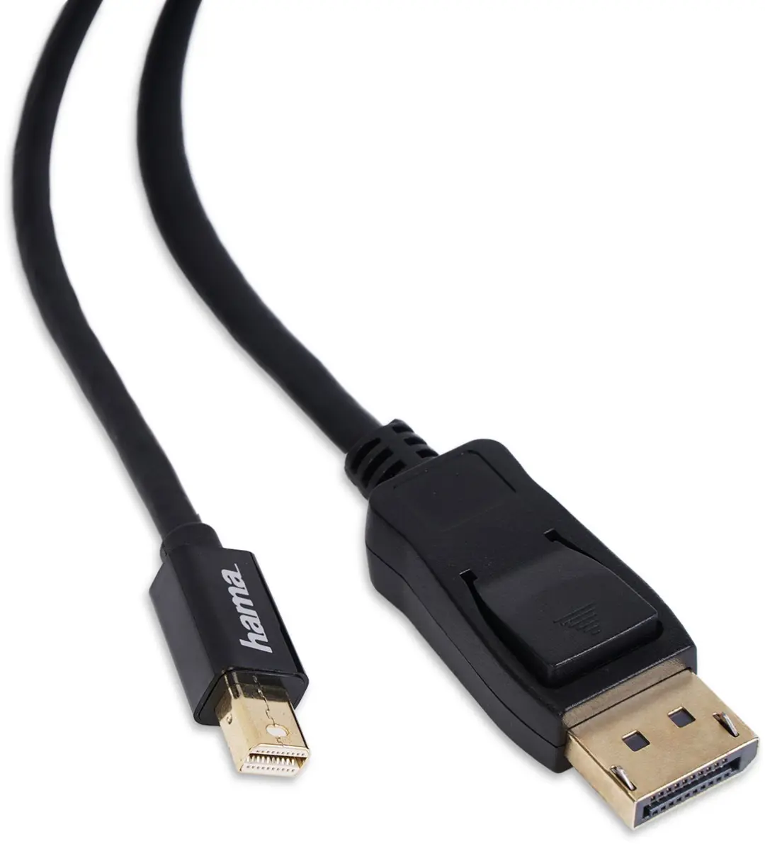 Hama Mini DisplayPort naar DisplayPort Adapterkabel 1,8m - Zwart