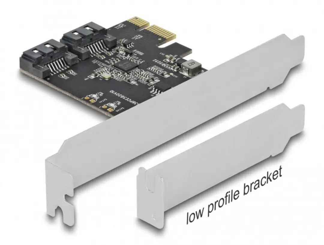 Delock 2-Port SATA PCIe Kaart