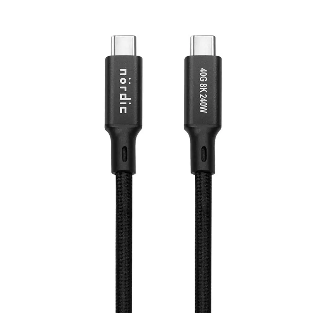 NÖRDIC USB4-4200 USB-C Kabel 240W