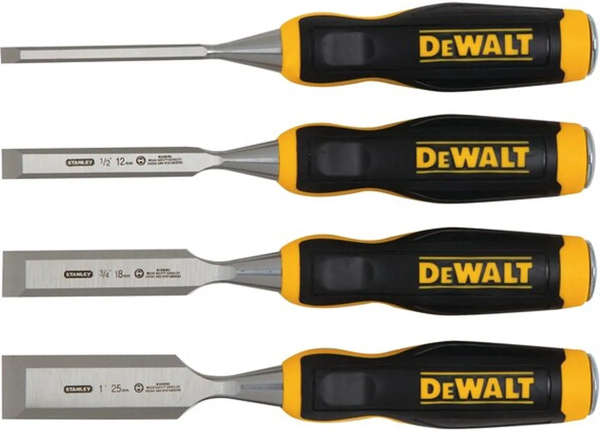 DeWalt DWHT0-16063 Steekbeitelset 4-delig 6-25mm