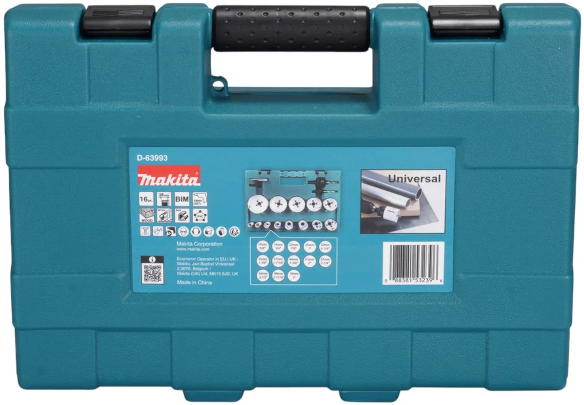 Makita D-63993 Gatenzaagset - 11 Stuks