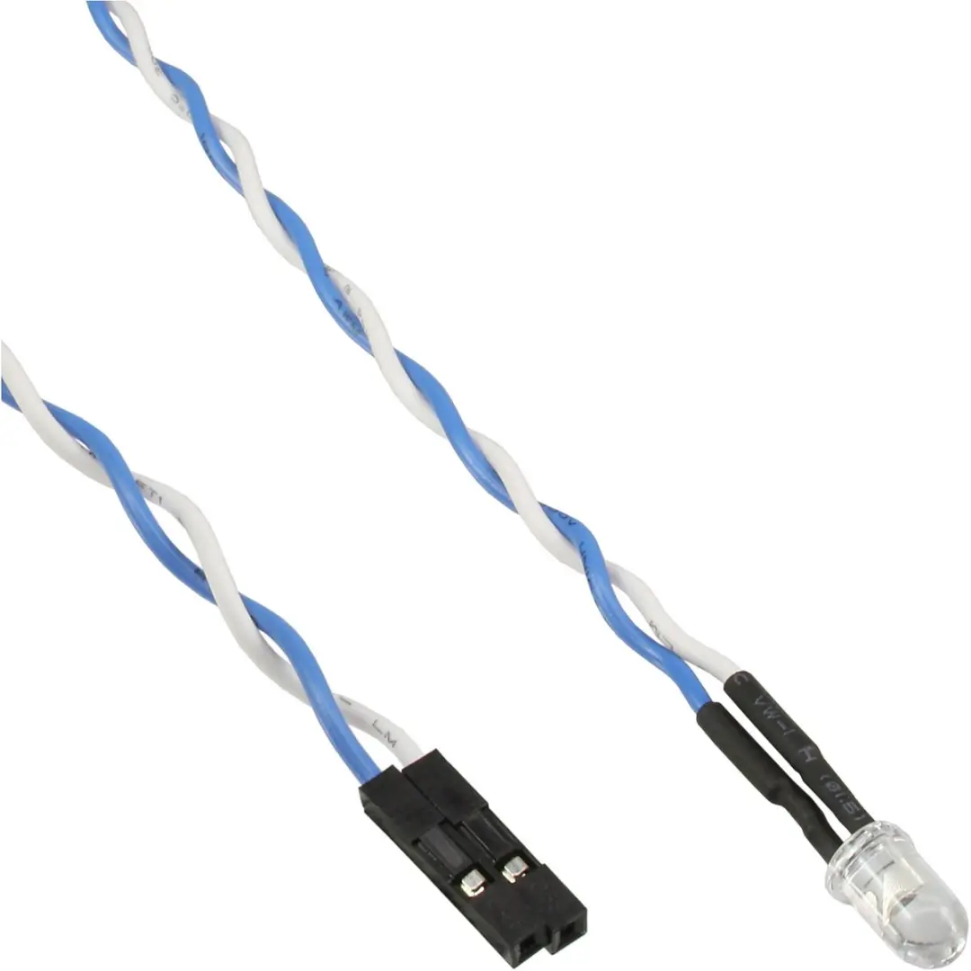 InLine HDD/Power LED Blauw 5mm