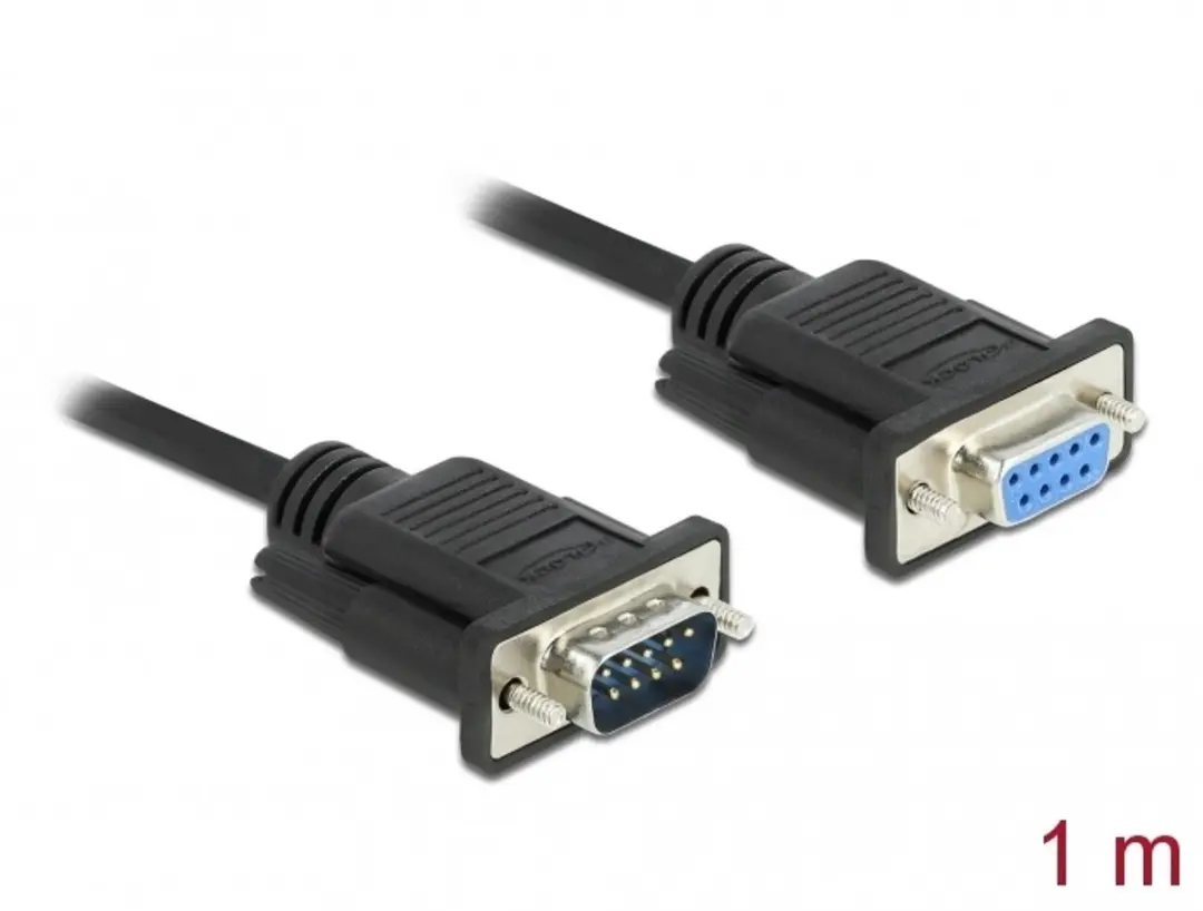 Delock RS-232 D-Sub 9 M/F Kabel