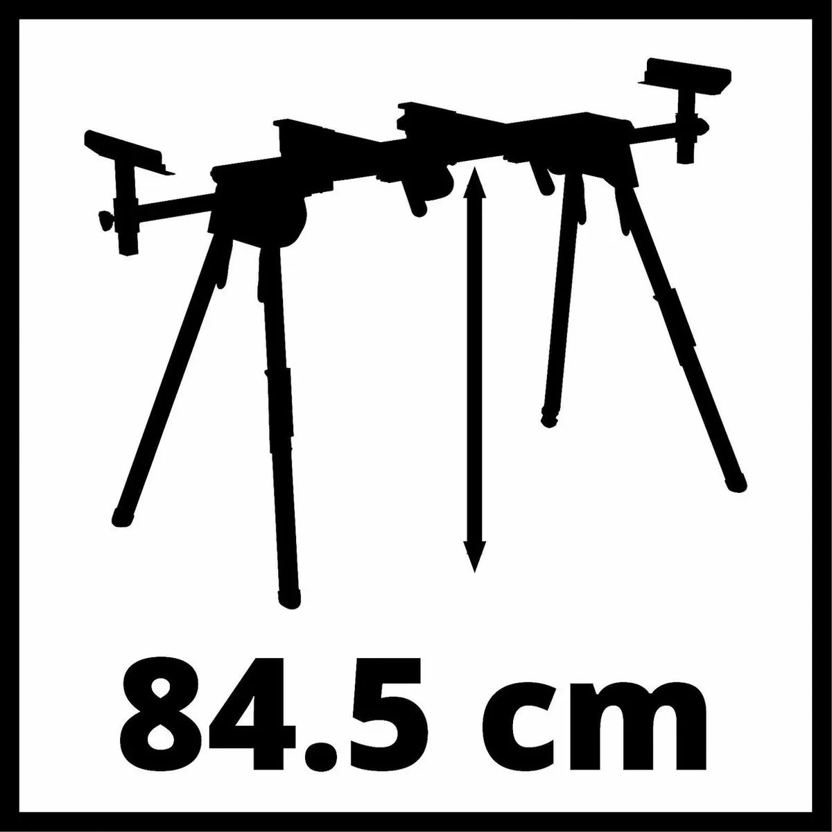 Einhell MSS 1610 Onderstel voor Afkortzagen - 100kg - MPN 4310615