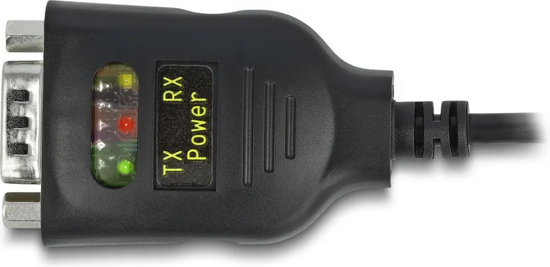 Delock USB 2.0 naar RS-232 Adapter 2.5kV - 2m - Zwart