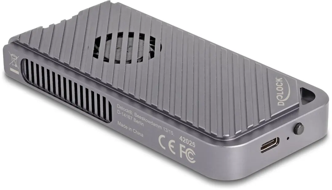 Delock USB 42025 M.2 NVMe Behuizing
