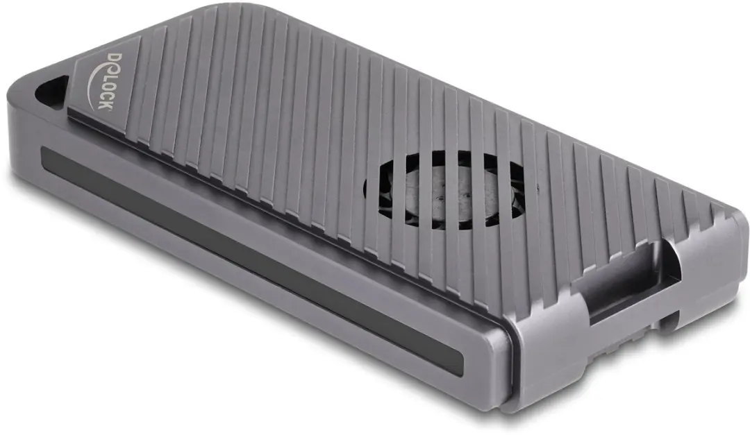 Delock USB 42025 M.2 NVMe Behuizing - Grijs