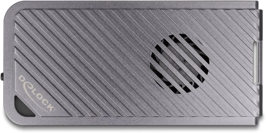 Delock USB 42025 M.2 NVMe Behuizing - Grijs