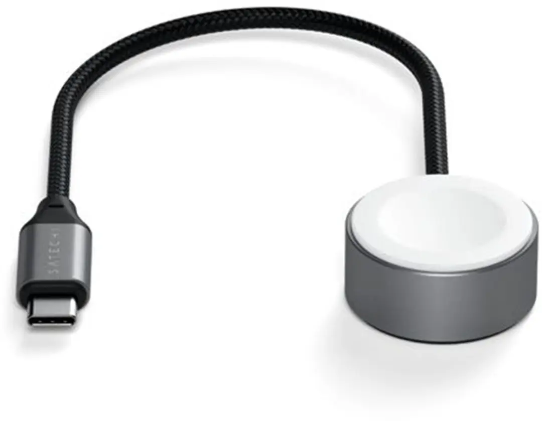 Satechi USB-C Snellaadkabel Apple Watch 5W - 19,3cm - Grijs - afbeelding 6 van 6