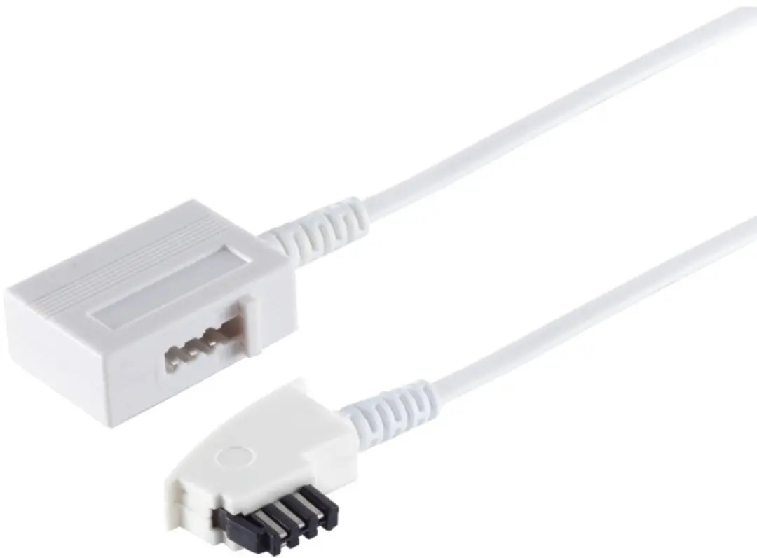 Goobay TAE-F Telecom Verlengkabel 10m