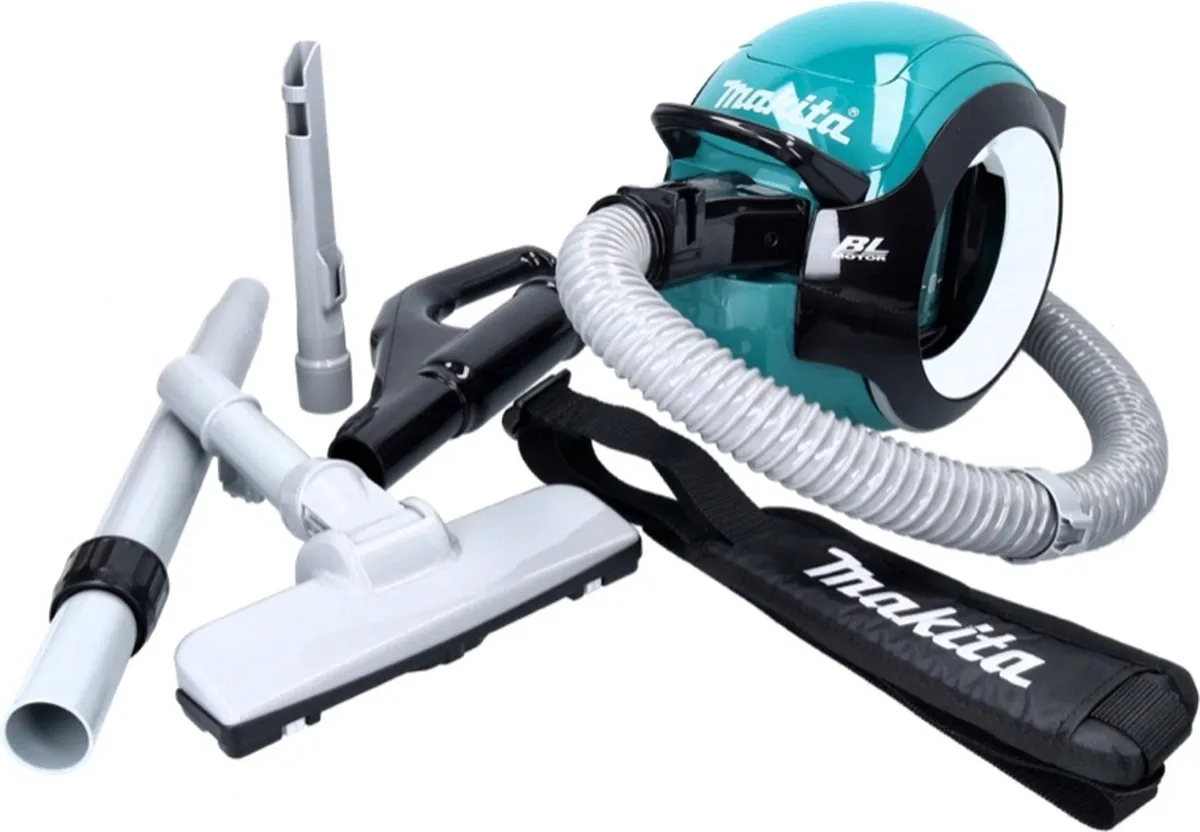 Makita DCL501Z Cycloonstofzuiger - Blauw
