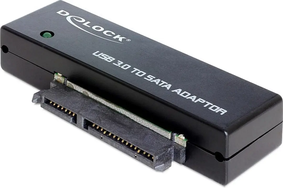 Delock USB 3.2 naar SATA Converter 62486 - Zwart - afbeelding 6 van 6