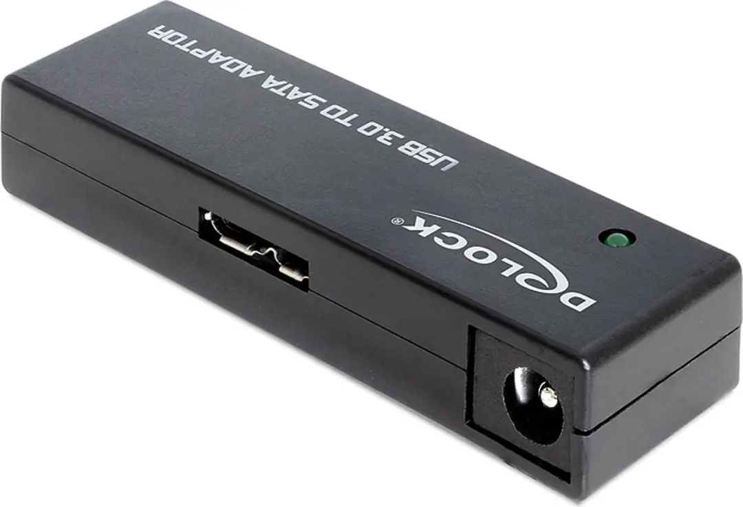 Delock USB 3.2 naar SATA Converter 62486 - Zwart