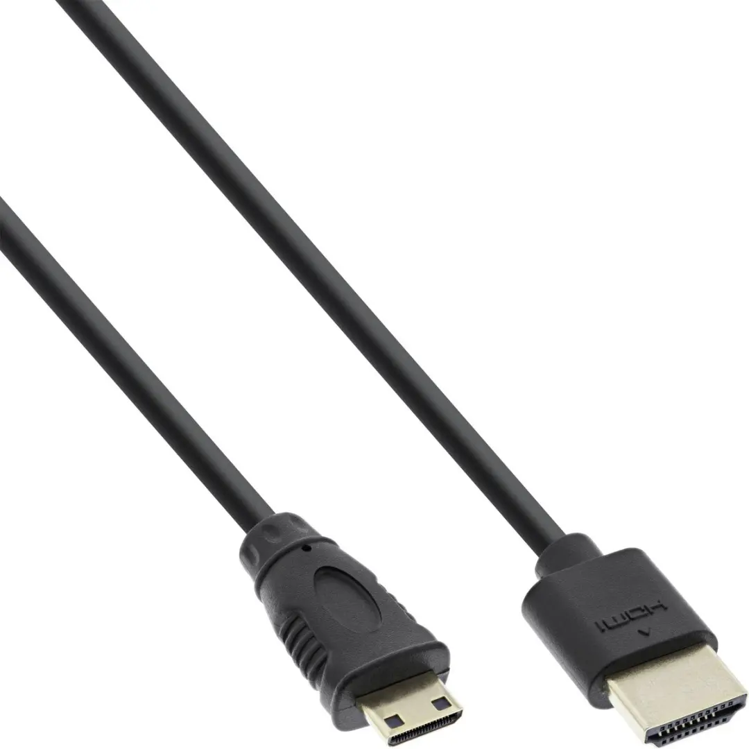 InLine HDMI Superslim Kabel A naar C HS met Ethernet 1,5m