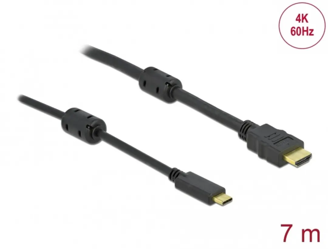 Delock USB-C naar HDMI Kabel 4K 60Hz 7m
