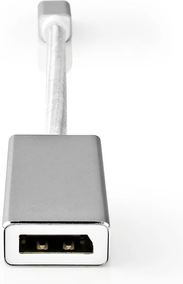 Nedis Mini DisplayPort-Kabel CCTB37450AL02 - 0,20m - Verguld - Zilver