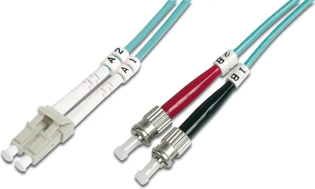 Digitus DK-2531-05/3 Glasvezelkabel LC-ST OM3 - 5m Aqua - afbeelding 6 van 6