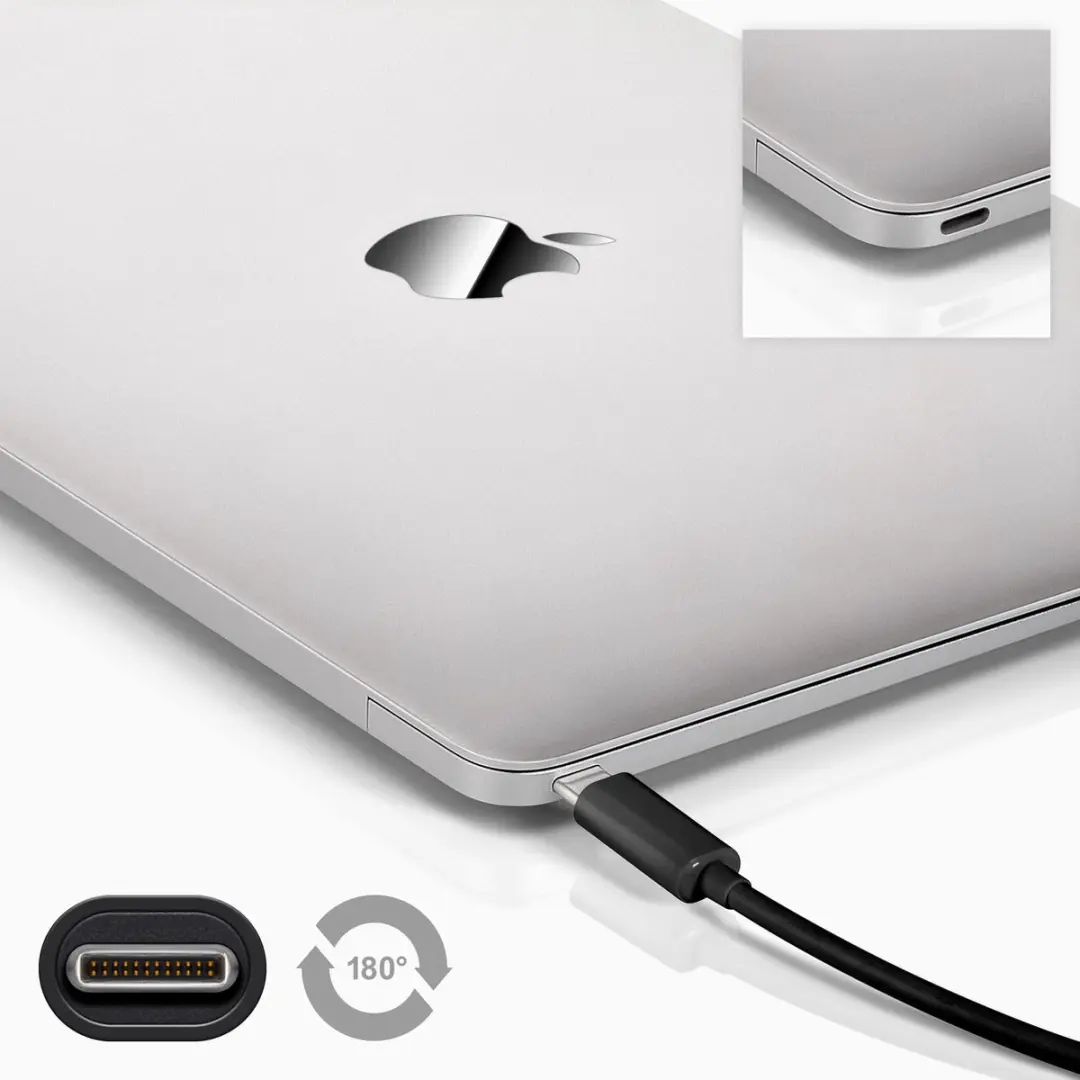 Goobay USB 3.0/3.1 Type-C Kabel 0,2m - 10 Stuks - Zwart