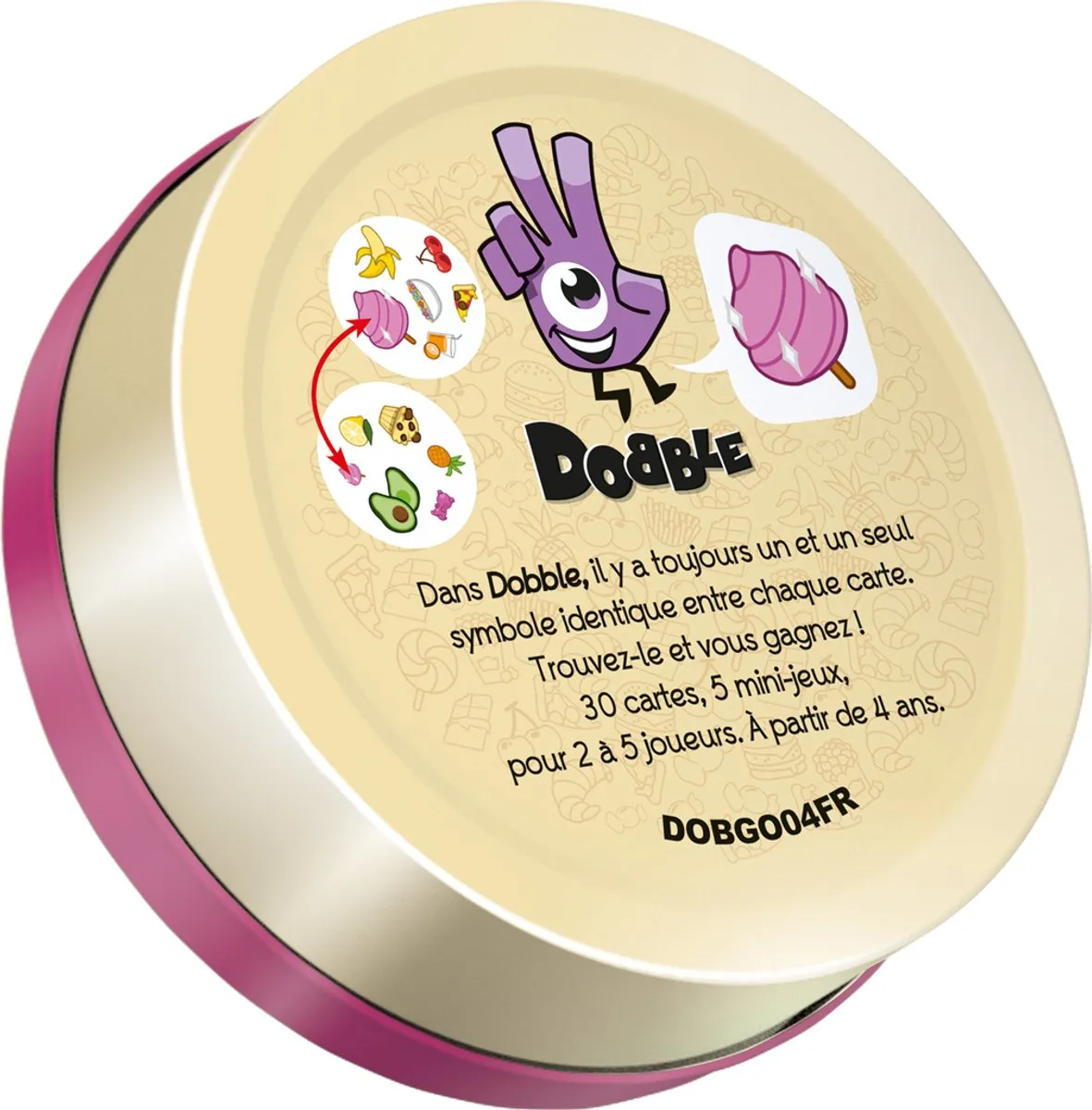 Asmodee Dobble Gourmandise Kaartspel - 2-8 Spelers