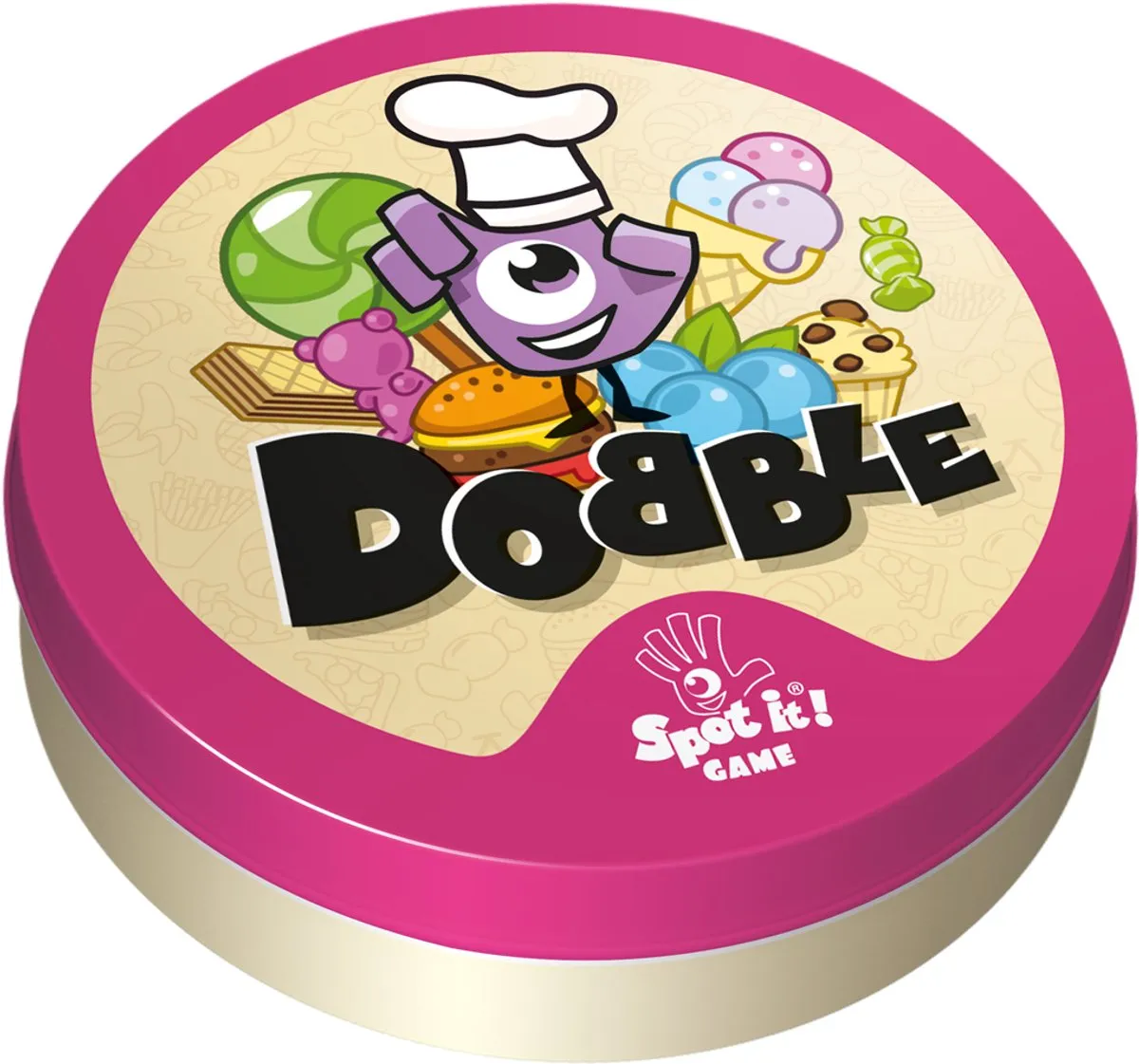 Asmodee Dobble Gourmandise Kaartspel - 2-8 Spelers