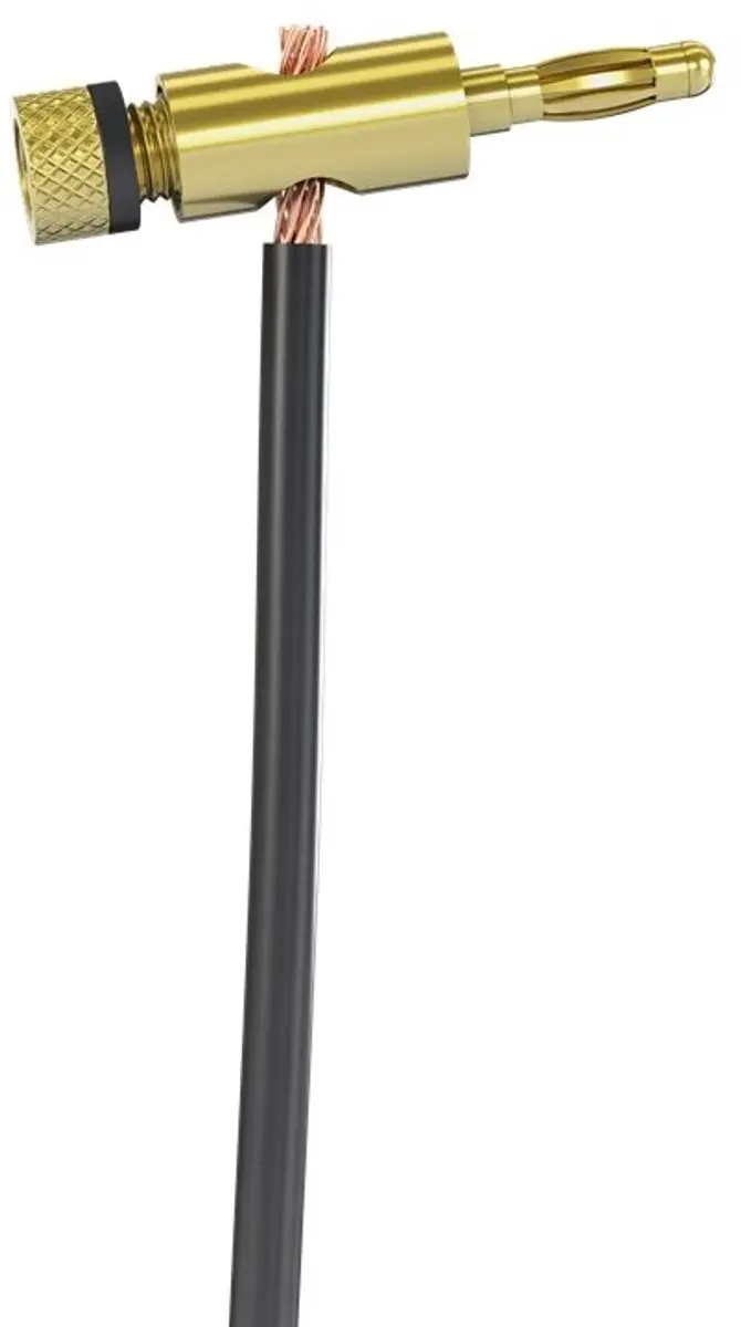 Goobay Banaanconnector OKS-56730 - Goud - 5,5 mm