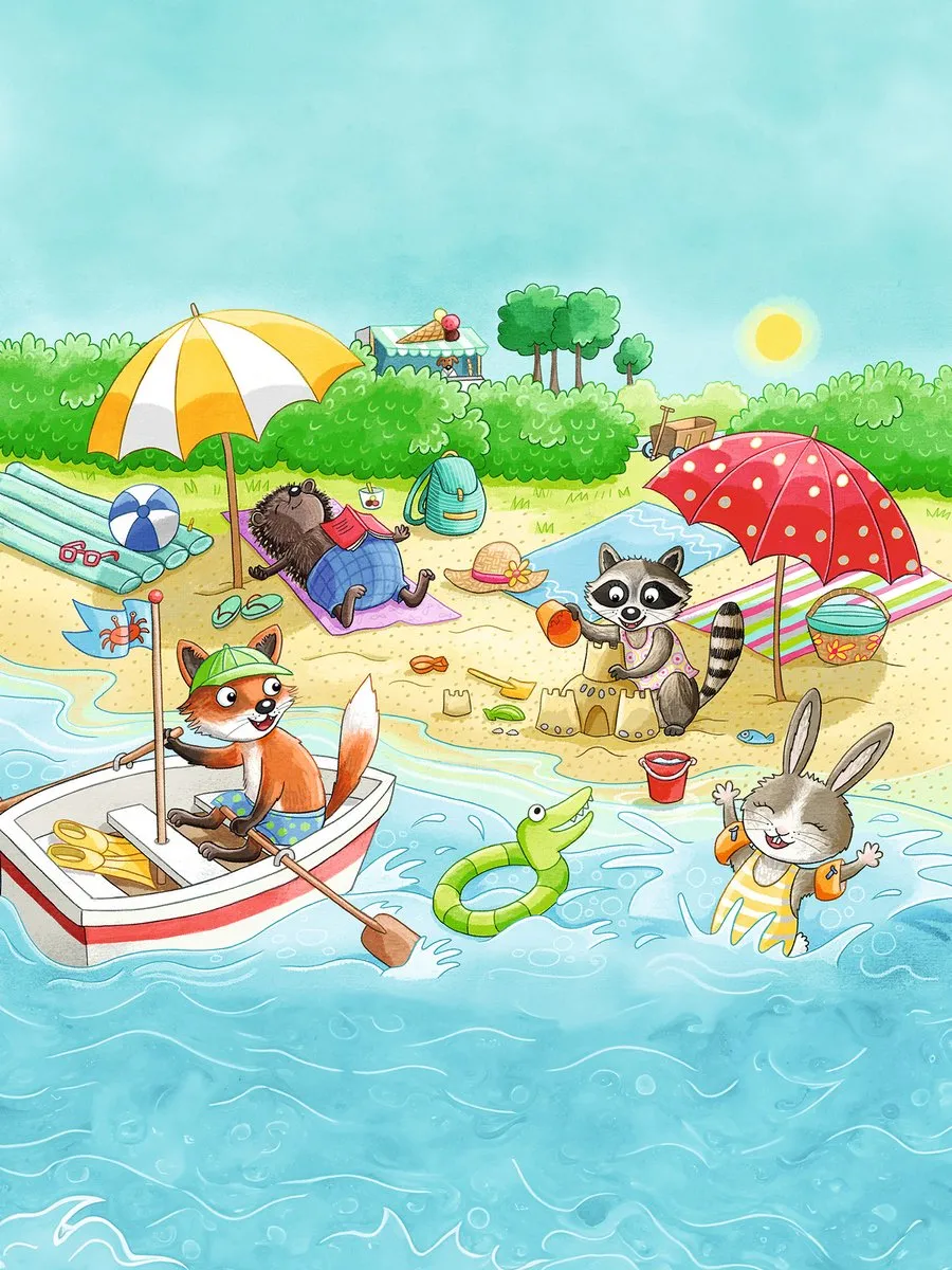 Haba Kinderlegpuzzel De Seizoenen 4-delig Multicolor
