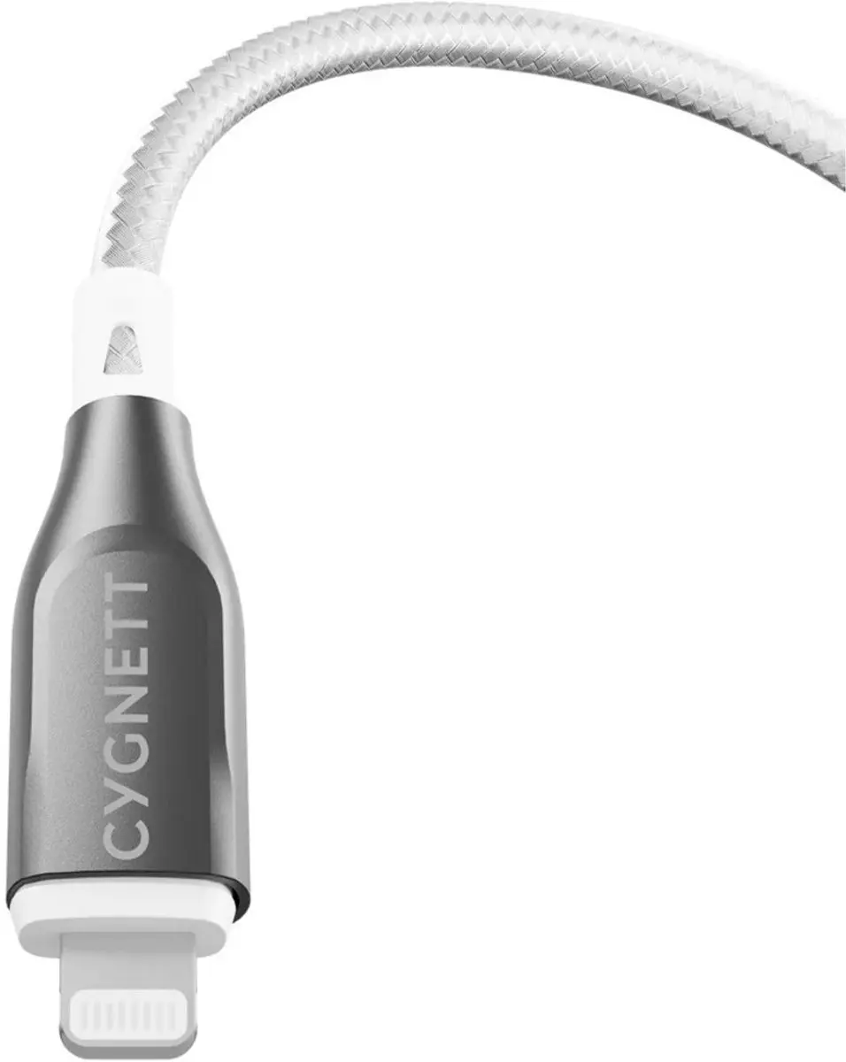 Cygnett USB-C naar Apple Lightning Kabel MFI 2m - Wit