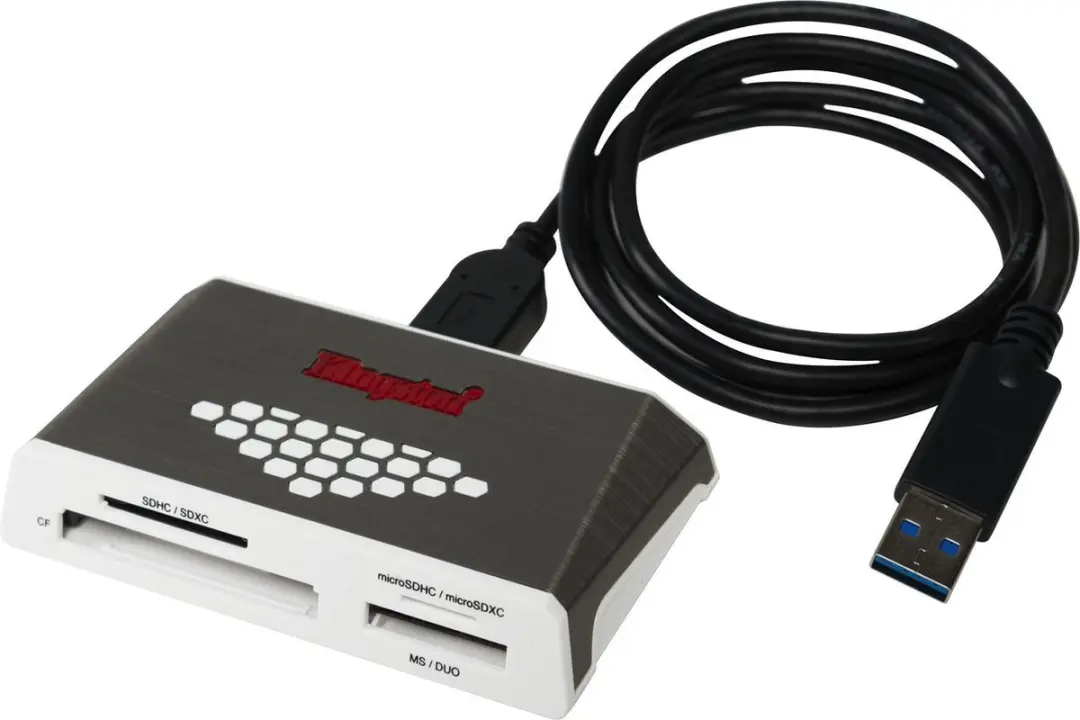 Card Reader Kingston FCR-HS4 Silver