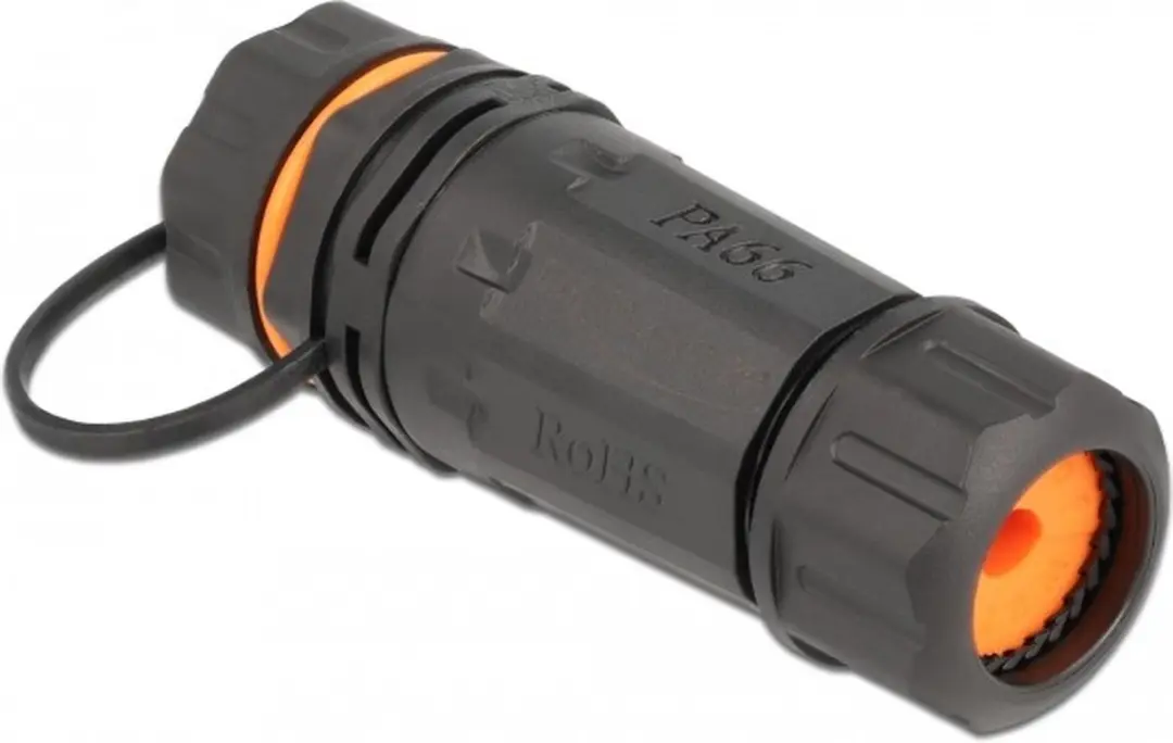 Delock RJ45 Bus-naar-Bus Kabelverbinder Cat.6A