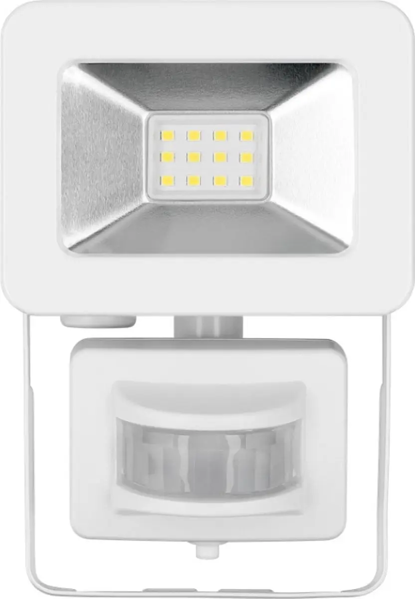 Goobay LED-schijnwerper 10W Wit - Bewegingssensor
