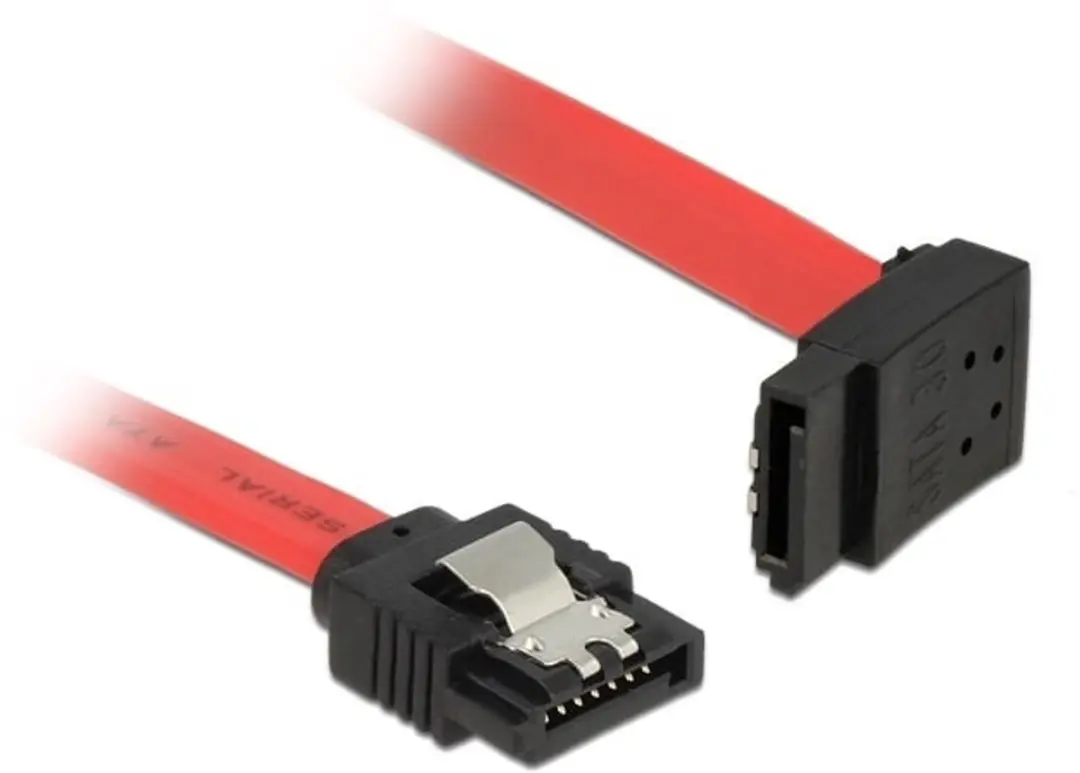 Delock SATA Datakabel 6 Gbit/s - Rood - 0,30m