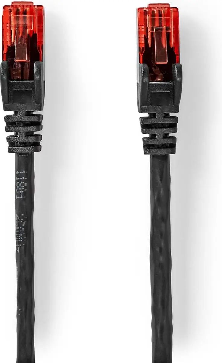 Nedis CAT6 Netwerkkabel RJ45 20m - Buitenshuis Zwart