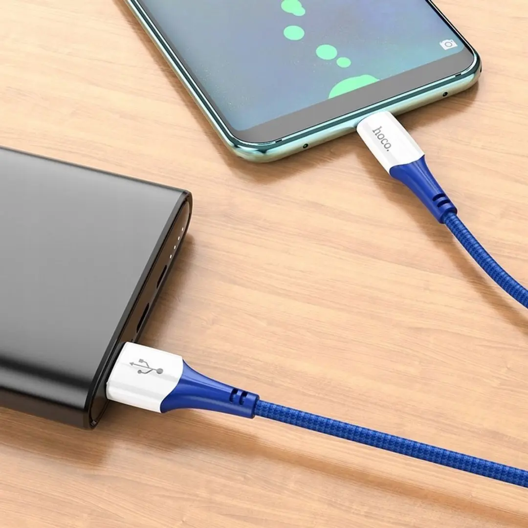 Hoco Ferry X70 USB-A naar USB-C Kabel 1m - 3A