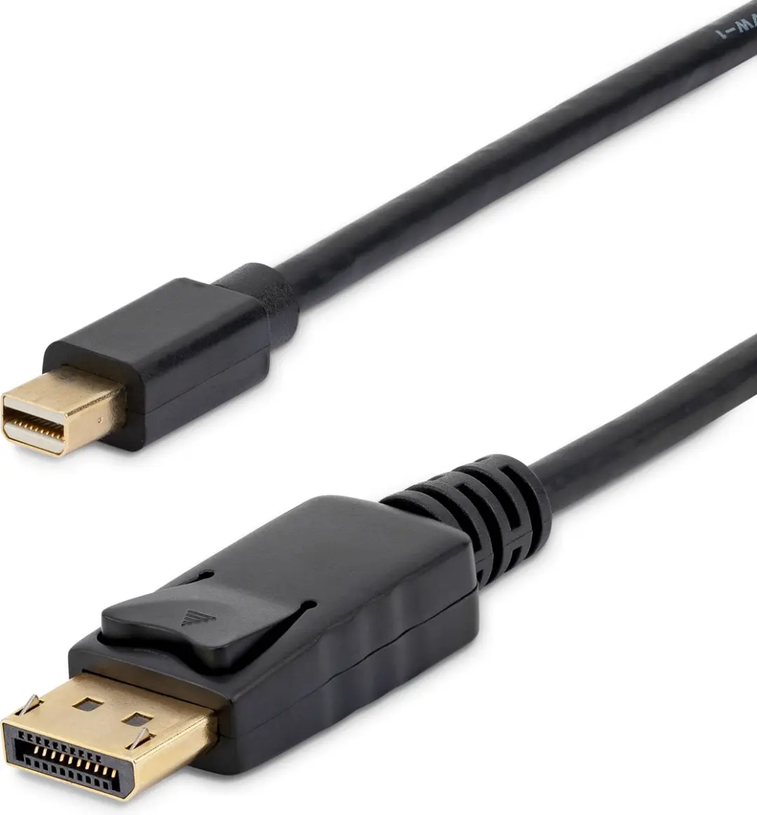 Startech MDP2DPMM3 Mini DisplayPort naar DisplayPort Kabel 0,9m - Zwart - afbeelding 6 van 6