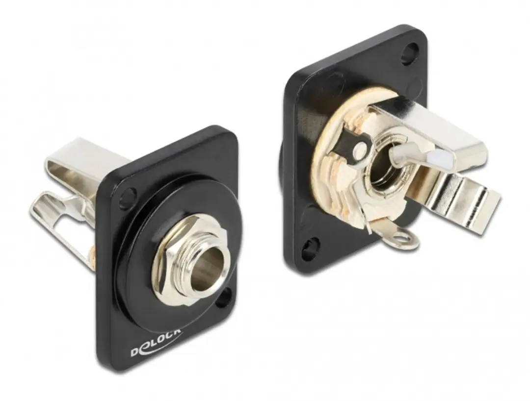 Delock D-Type Module 6.35mm 3-pin Stereo Jack