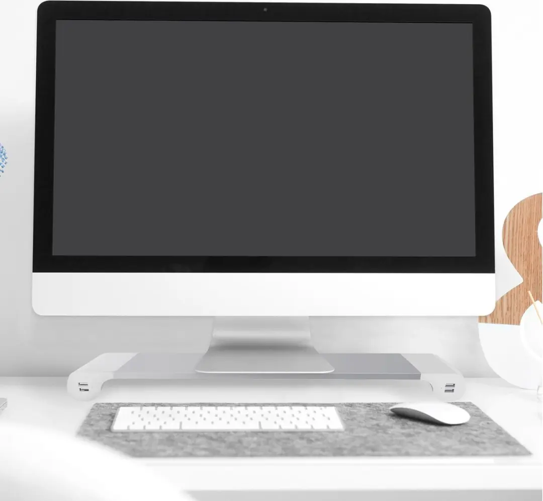 Schermtafel Support Celly SWDESKHUBWH Wit