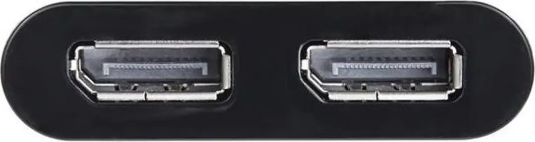 Startech USB32DP24K60 USB naar 2x DisplayPort Adapter 4K 60Hz - Zwart