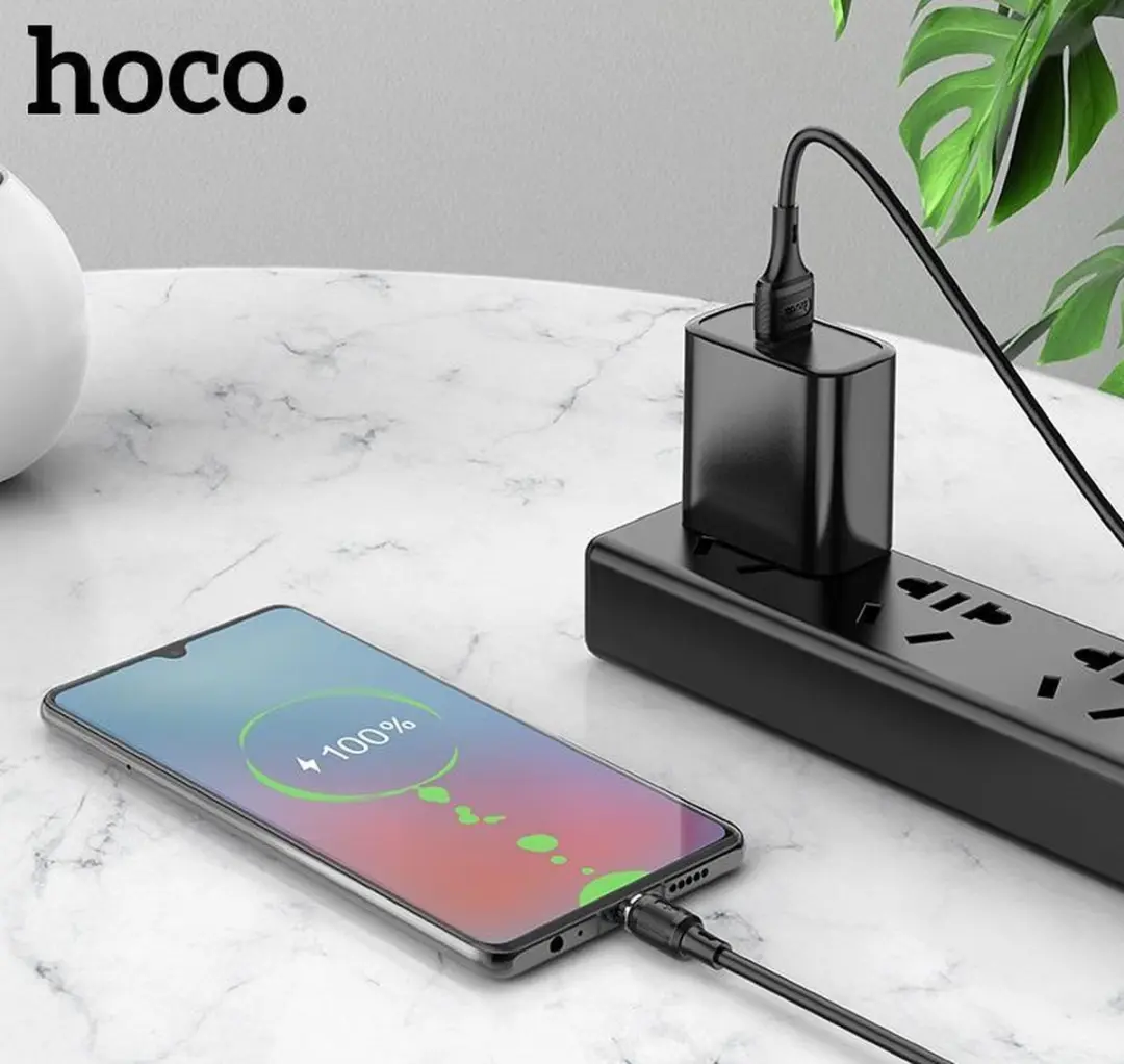 Hoco X52M Magnetische Oplaadkabel Micro-USB 1m - Zwart - afbeelding 6 van 6