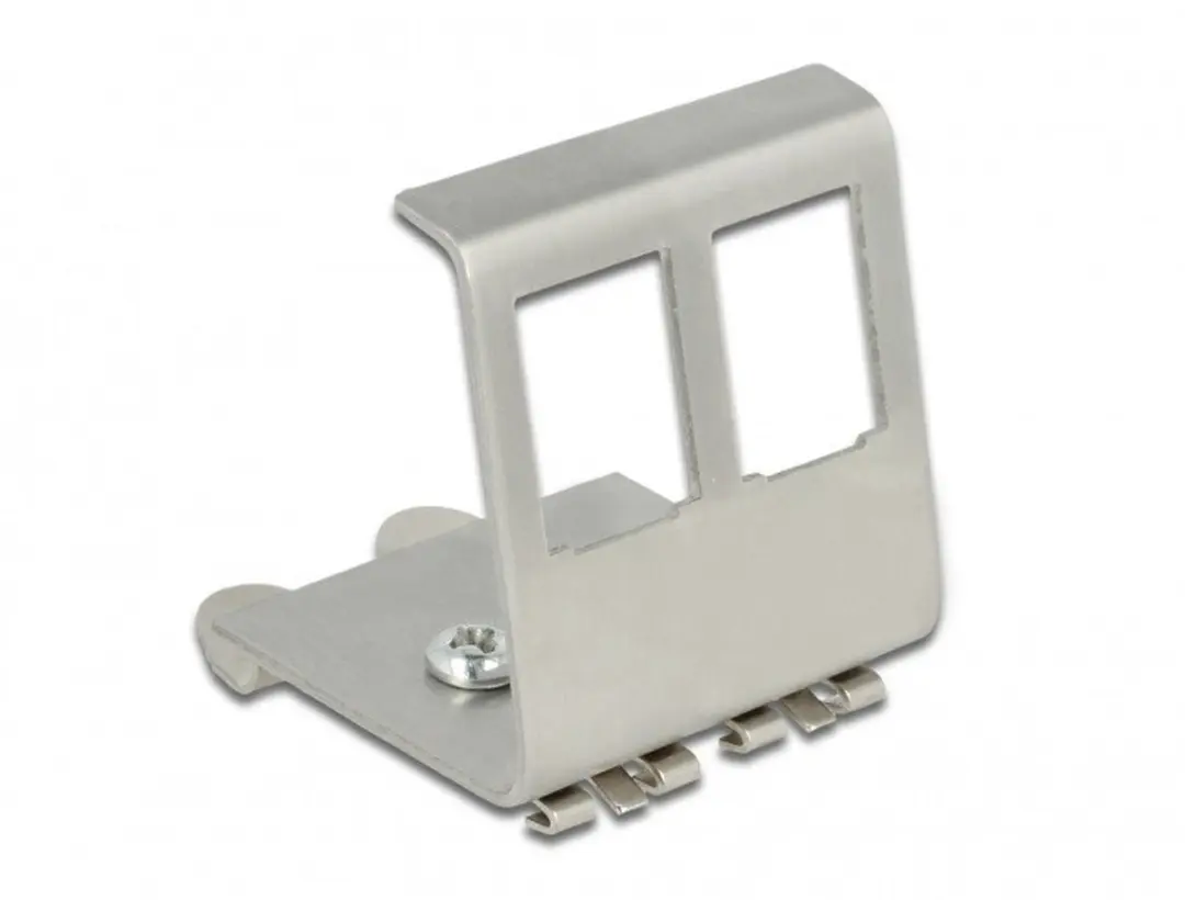 Delock DIN-Rail Frame 2x Keystone Modules