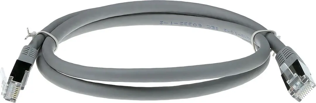ACT Grijze LSZH SFTP CAT6 Patchkabel 25m - RJ45