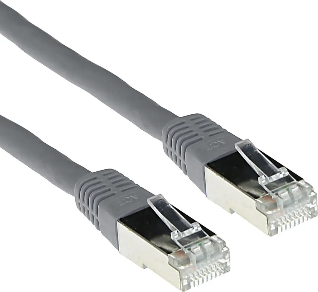 ACT Grijze LSZH SFTP CAT6 Patchkabel 25m