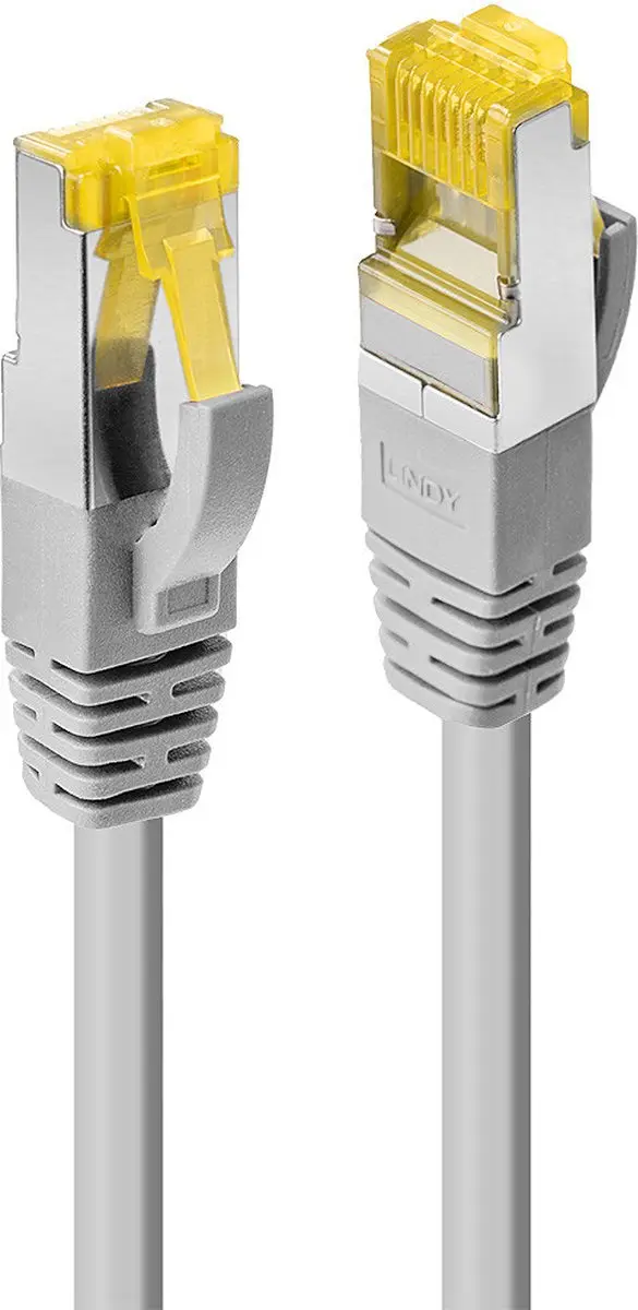 Lindy 47264 RJ45 Netwerkkabel CAT 6a S/FTP 2.00m Grijs