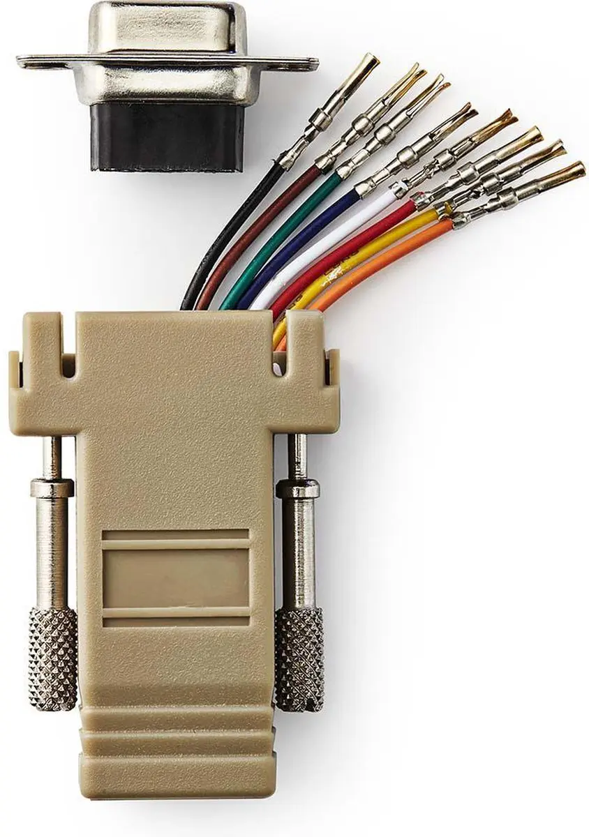 Nedis CCGB52820IV Seriële Adapter D-SUB 9 V-Ivoor