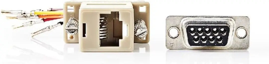 Nedis CCGB52820IV Seriële Adapter D-SUB 9 V-Ivoor