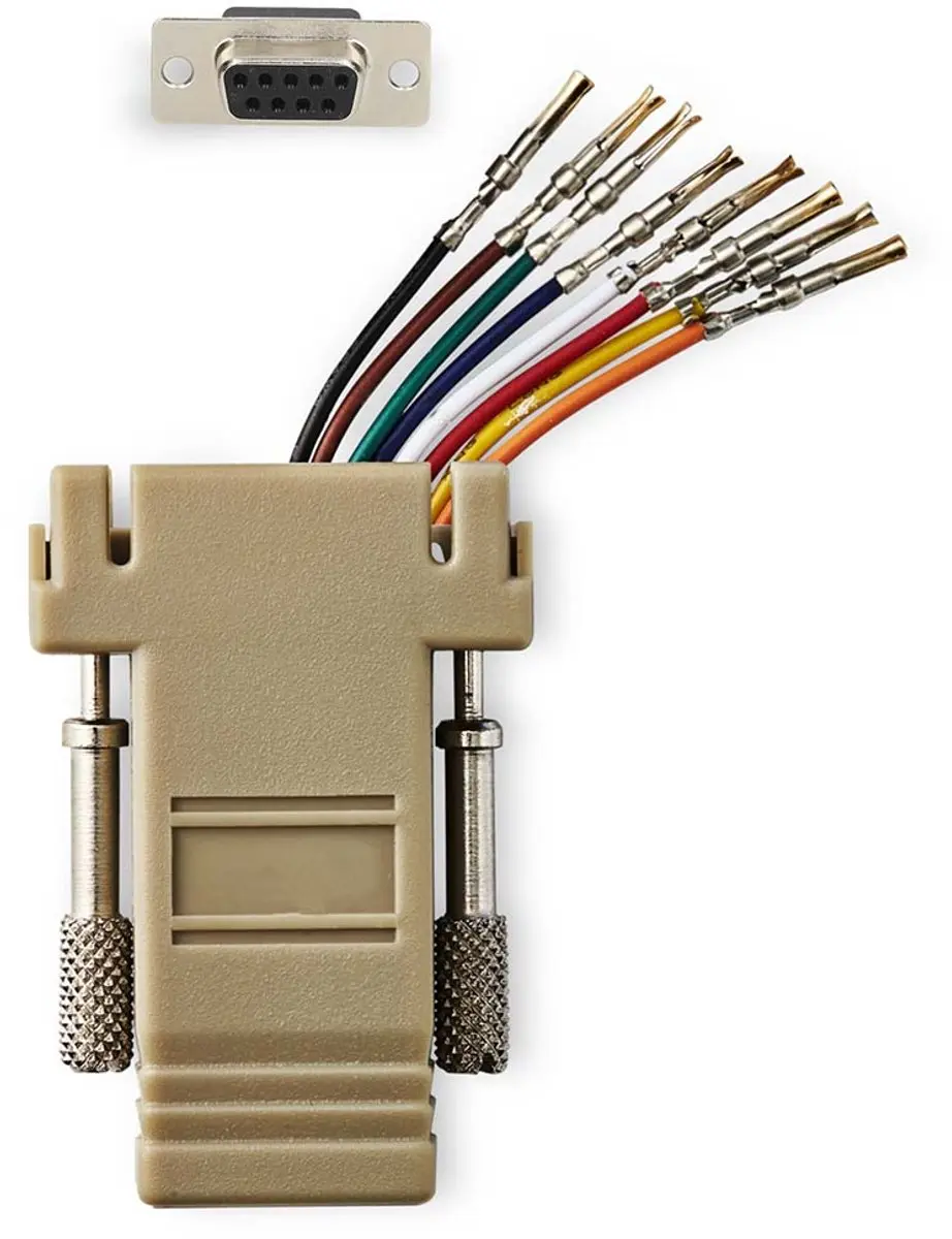 Nedis CCGB52820IV Seriële Adapter D-SUB 9 V-Ivoor