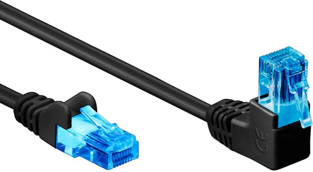 Goobay UTP CAT6A Netwerkkabel 10Gbps - 1x Haaks - 2m - 10 Stuks