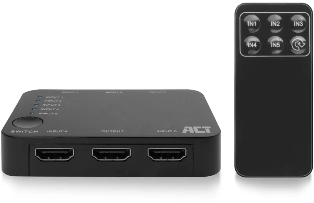 ACT HDMI Schakelaar AC7841 5-poorts