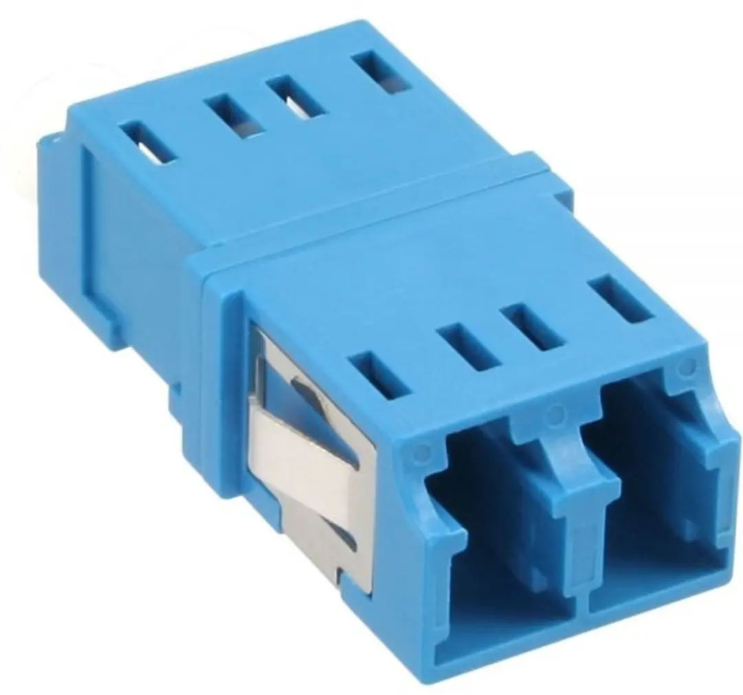InLine LC Duplex Single Mode Kabelkoppelstuk - Blauw