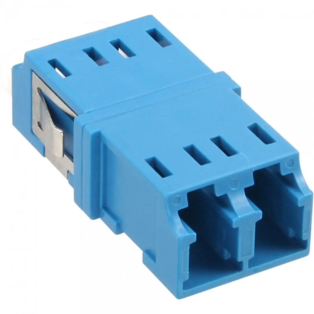 InLine LC Duplex Single Mode Kabelkoppelstuk - Blauw