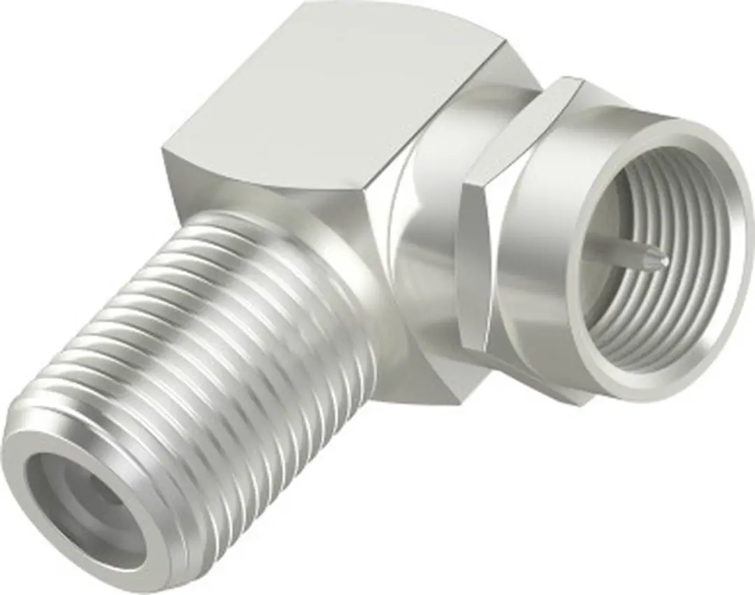 Hama F-stekker 90° SAT-adapter